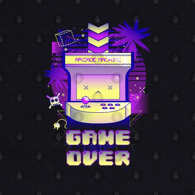 Arcade Game Over by Donnie